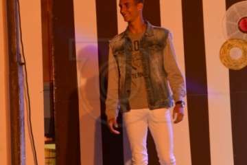 Yashyra Gonzalez y Carlos Santana, Miss y Míster de El Caracol 2018 (Foto Francisco Javier Santana)